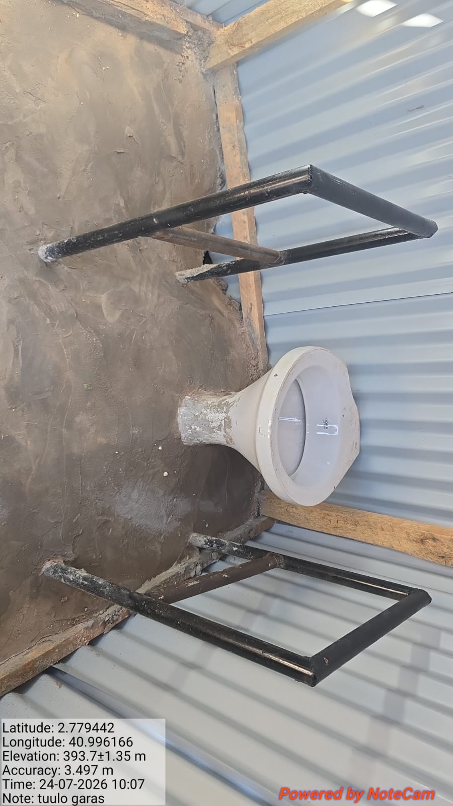 Toilet pan installation